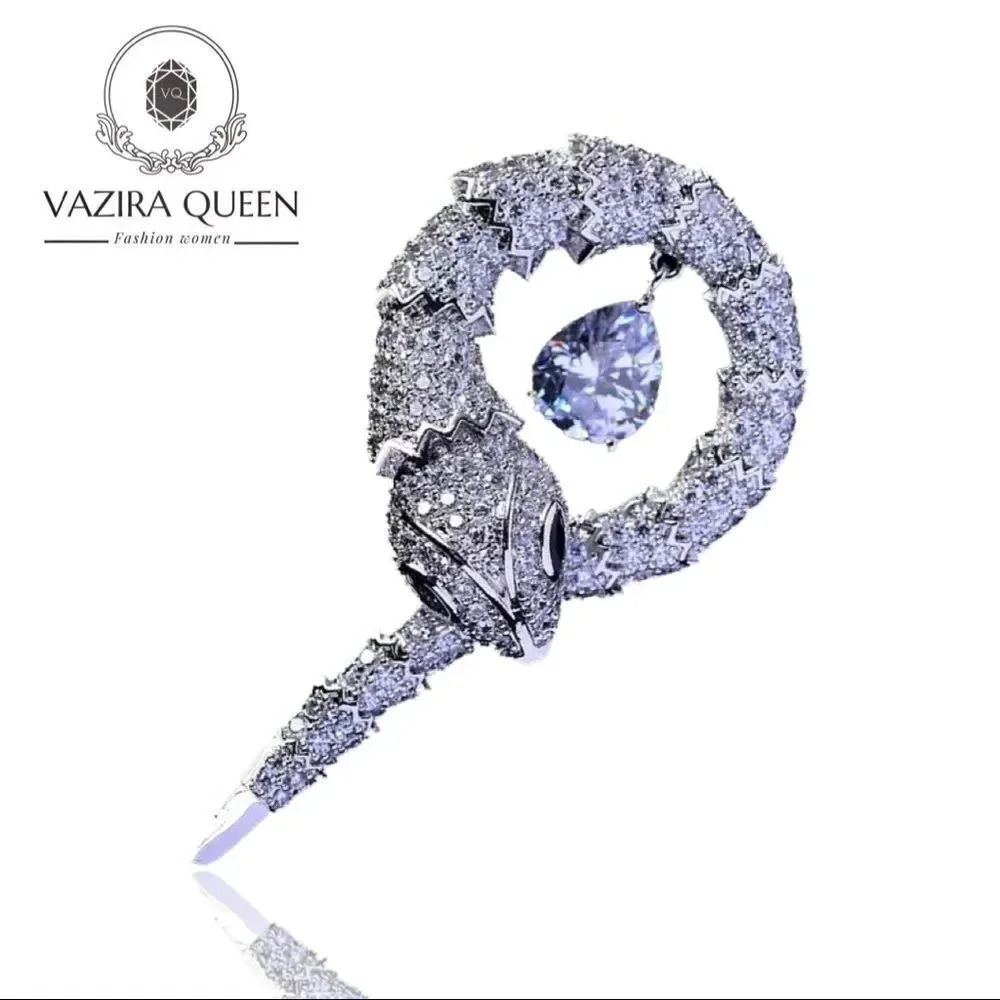 VQ Snake Brooch